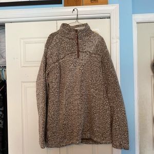 Grizzly Sherpa Men’s Sweatshirt Jacket Large